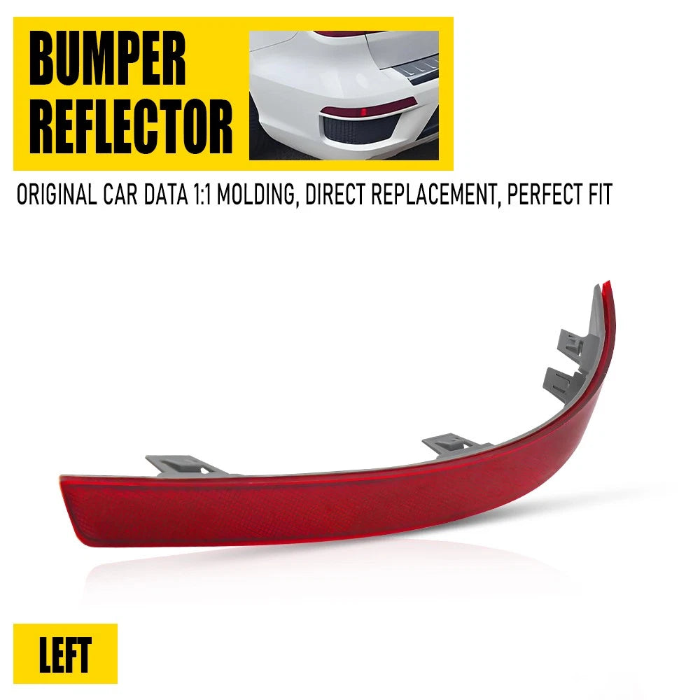 Rear Left Bumper Reflector For 13-16 Mercedes Benz GL450 GL500 1668200374 EOA 6B93BC-57