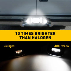 LED License Plate Light For 88-00 Chevy C/K 1500 2500 3500 WHITE Tag Lamp EOA 6B93BC-57