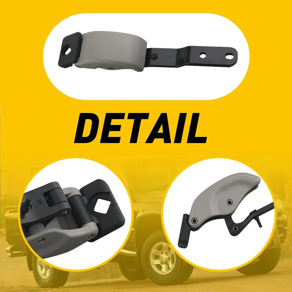 PAIR GRAY REAR CAB QUARTER WINDOW LATCH LOCK FOR TOYOTA TACOMA PICKUP 2001-2004 6B93BC-57