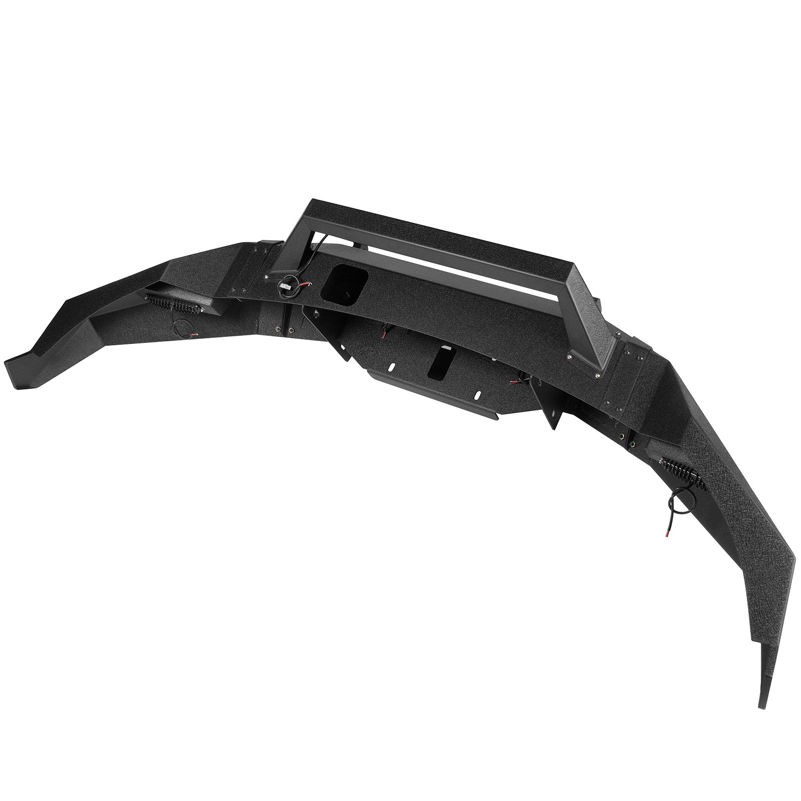 ECCPP Steel Front Bumper w/ Winch Plate & Fog Light For 2013-2018 Dodge Ram 1500 6B93BC-57