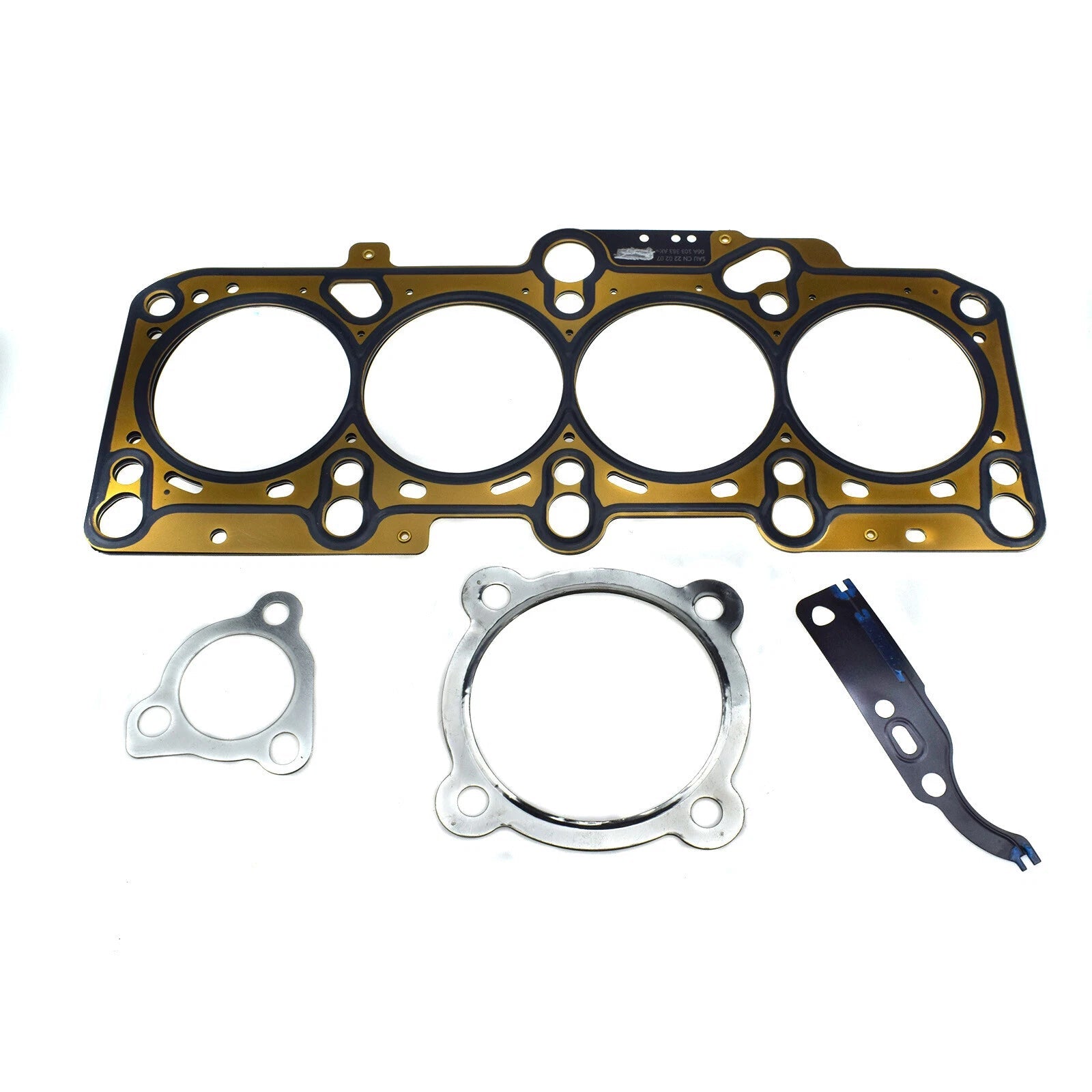For Audi VW 1.8T Turbo Engine Cylinder Head Gasket Set w/ Turbocharger 058198012 6B93BC-57