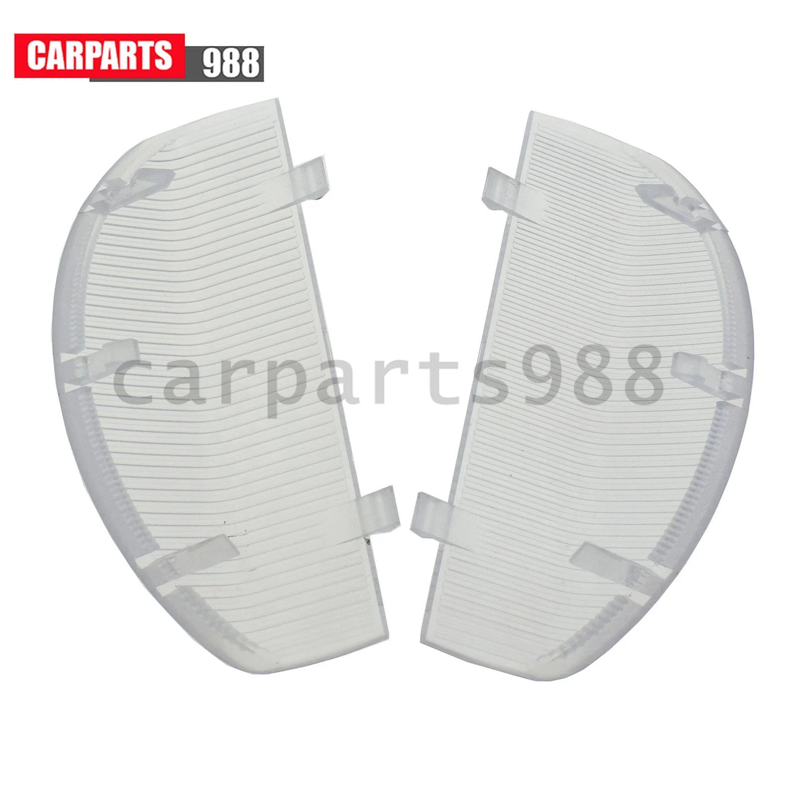 2x Door Transparent Welcome Lamp Cover for Mitsubishi Pajero V93 V97 MR576170HA 6B93BC-57