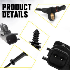 4x Front Rear Left Right ABS Wheel Speed Sensor For 2007-2016 Jeep Wrangler EOA 6B93BC-57