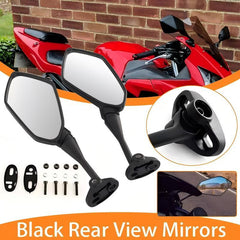 Black Motorcycle Rearview Mirrors For Honda CBR900RR CBR929RR CBR954RR 1998-2003