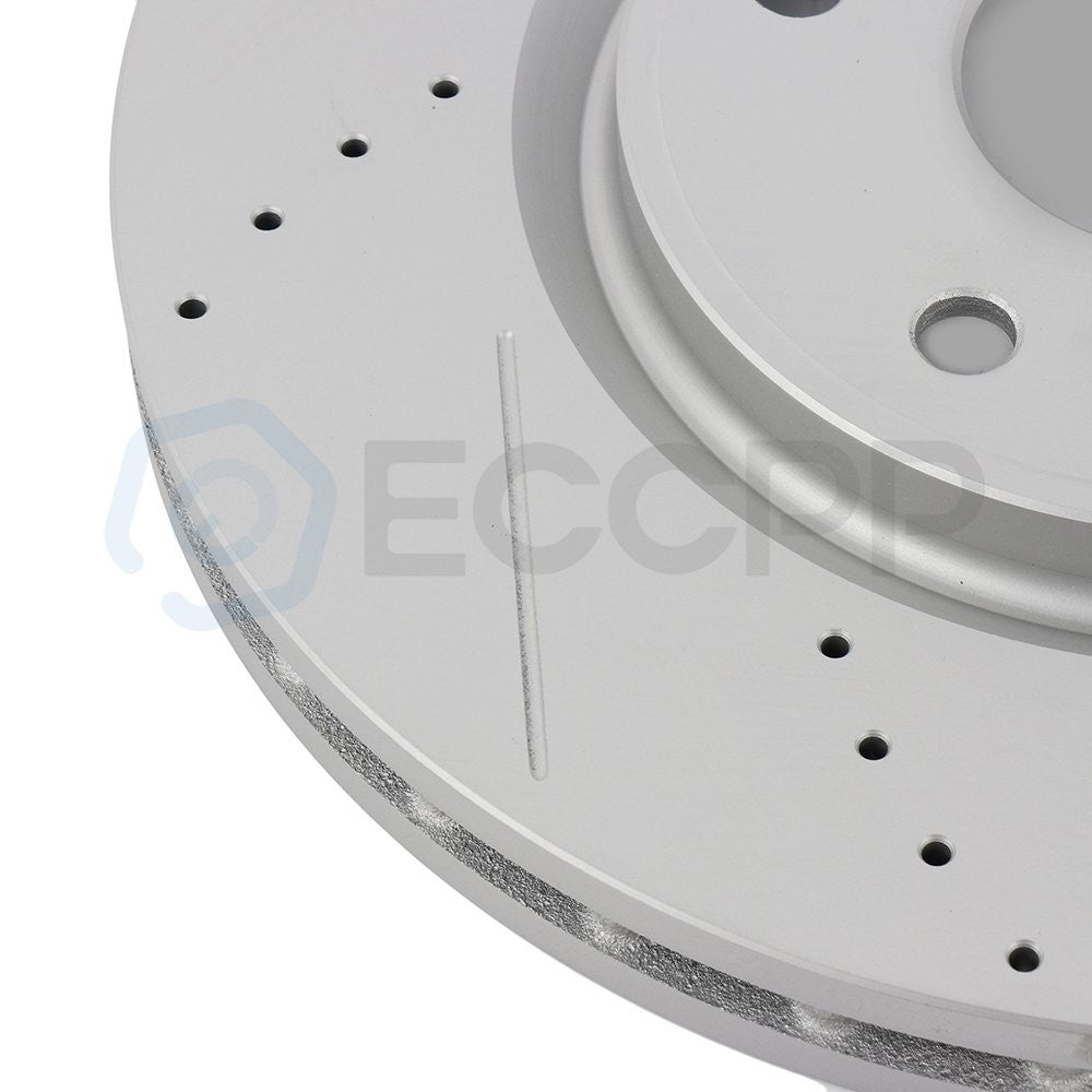 Front Brake Discs Rotors For Chrysler Pacifica Dodge Journey Volkswagen Routan 6B93BC-57