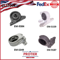 Engine & Trans Mount Set for 2001-2005 Chrysler Sebring 3.0L Auto 6B93BC-57