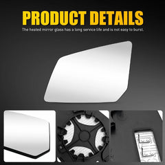 LH Driver Left Side Door Mirror Power Heat for Chevrolet Traverse GMC Saturn EOA 6B93BC-57