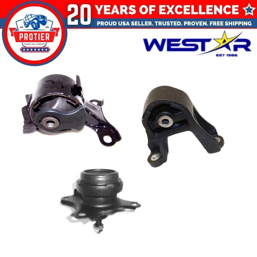Motor & Trans Mount 5PCS Set Compatible for 2003-2010 Honda Element 2.4L 4WD 6B93BC-57