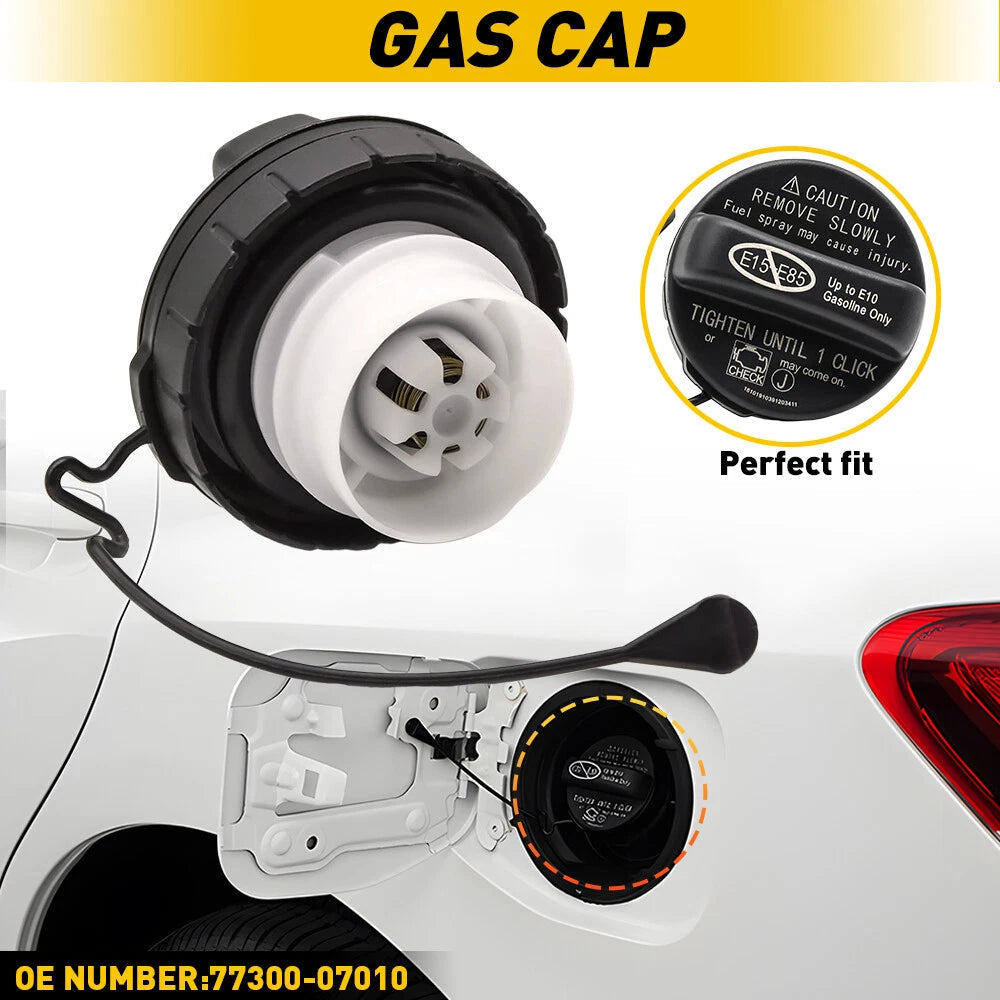FOR 2012-2015 Toyota Scion Avalon Fuel Filler Gas Cap OEM 77300-07010 EA 6B93BC-57