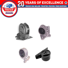 Motor & TransMount 4PCS Set Compatible for 1996-1999 Mitsubishi Eclipse 2.0L 6B93BC-57