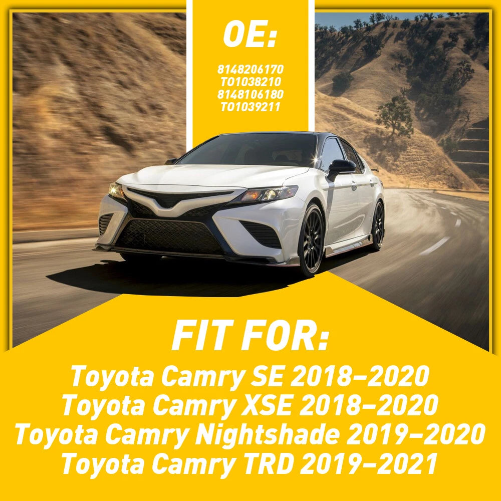 For Toyota Camry SE XSE 2018-2020 Driver Side Front Bumper Fog Light Cover EOA 6B93BC-57