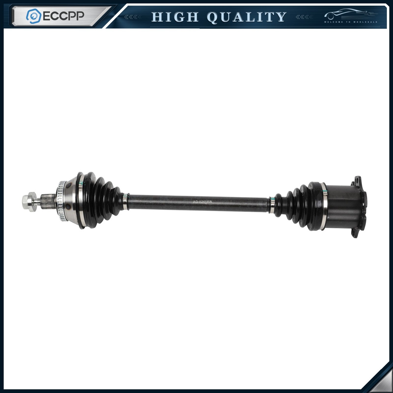 Front Left CV Axle for Audi A4 1.8L 2004-2005 RS4 4.2L 2007-2008 S4 4.2L 2004-08 6B93BC-57