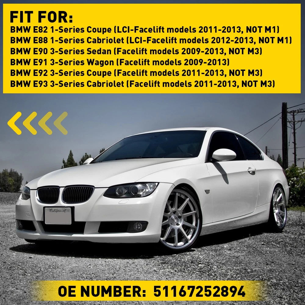 Right Side Mirror Glass Heated For BMW E90 E91 E92 E93 325i 328i 335i 2009-2013 6B93BC-57