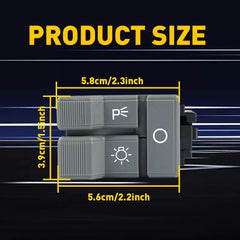Headlight Light Switch for 1990-1994 Chevrolet GMC & C1500 C2500 C3500 Truck EOA 6B93BC-57