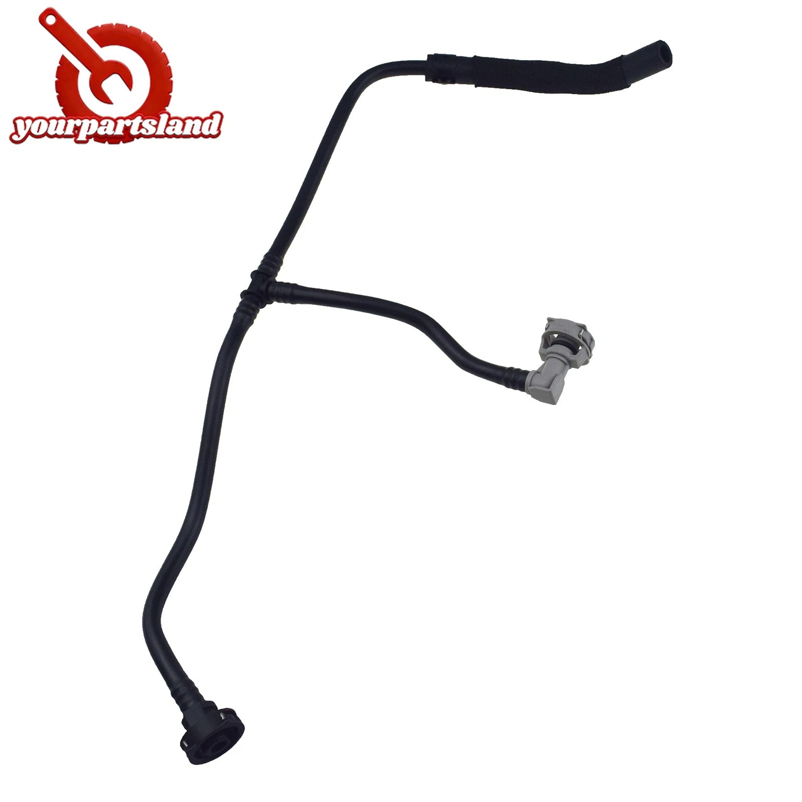 8W0121081AN Radiator Overflow Cooling Breather Tube For AUDI A4 S4 A5 S5 2.0L-L4 6B93BC-57