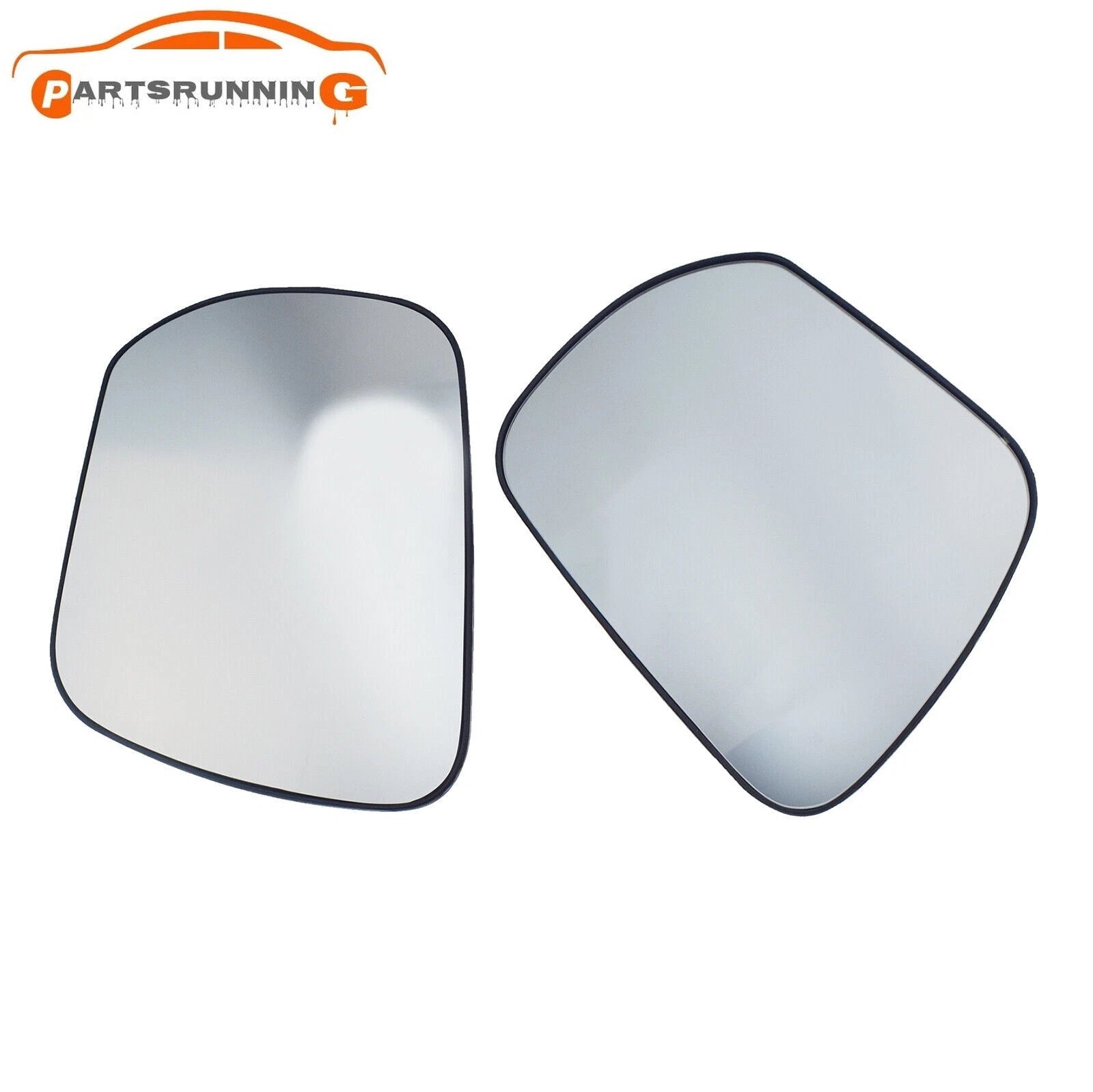2PCS Left +Right Mirror Glass Heated W/Backing For Suzuki Grand Vitara 2005-2015 6B93BC-57