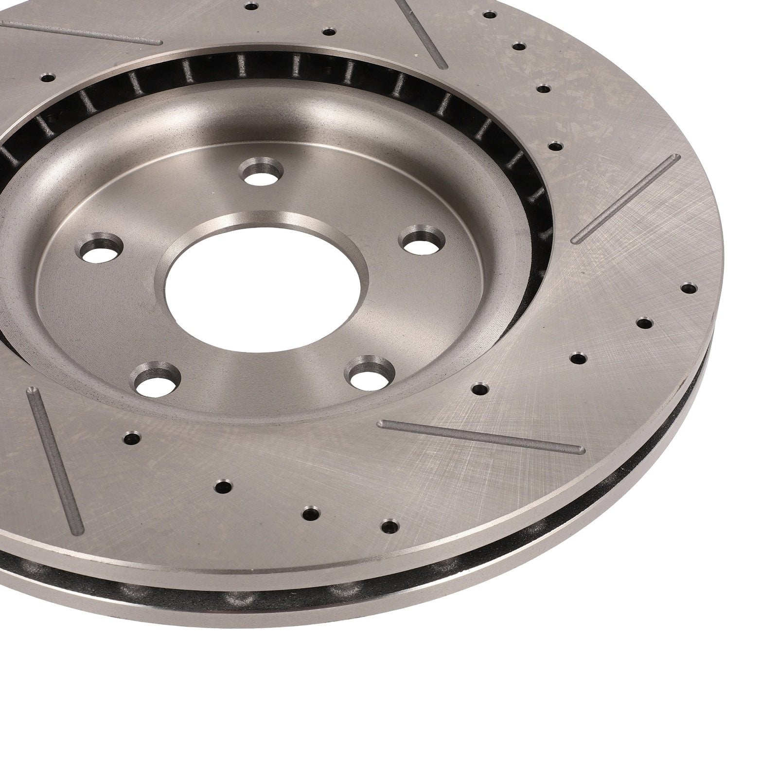 Front Brake Rotors & Ceramic Pads For Chrysler Town & Country 2012 - 2016 KOEEP