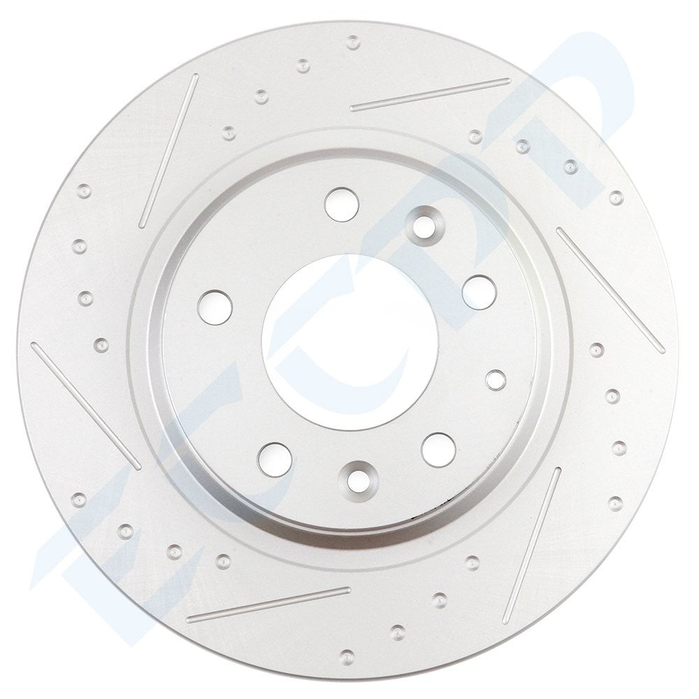 Rear Brake Disc Rotors For Ford Fusion Lincoln MKZ Mazda 6 2011 Mercury Milan 6B93BC-57