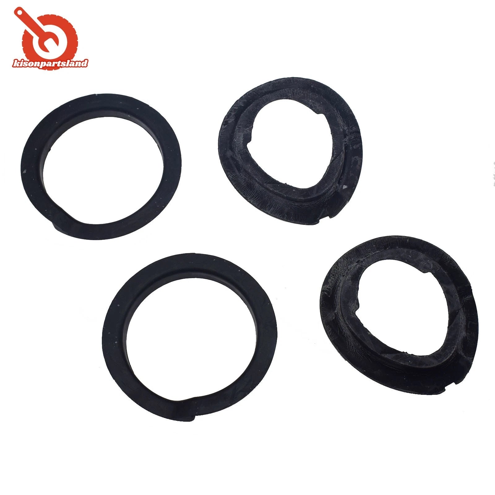 4PCS Front Upper&Lower Spring Pads Coil Shim For BMW E39 31331091867,31331096664 6B93BC-57