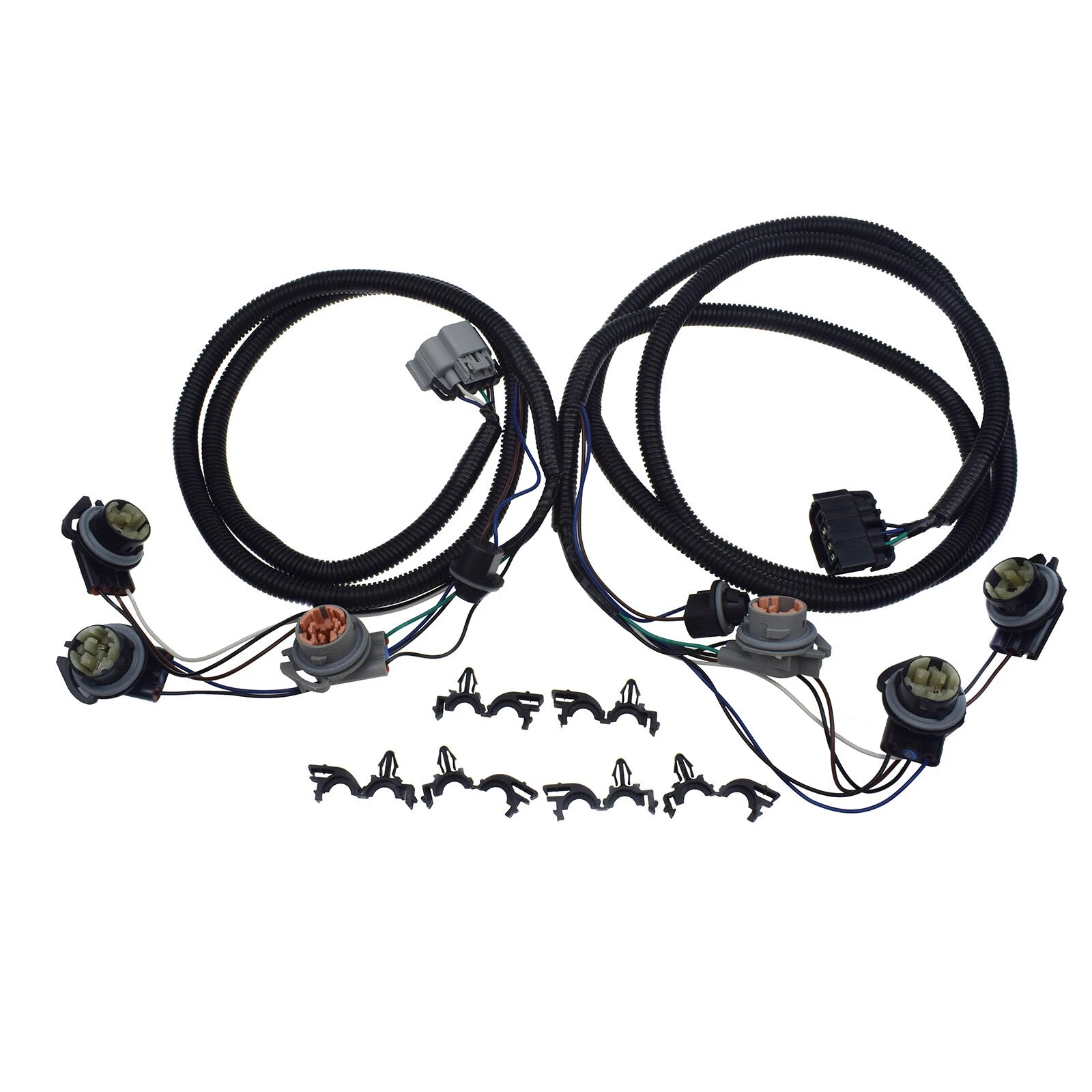 LH & RH Tail Light Harness Pair for Chevy Silverado 1500 2500 HD 3500 16531401 6B93BC-57