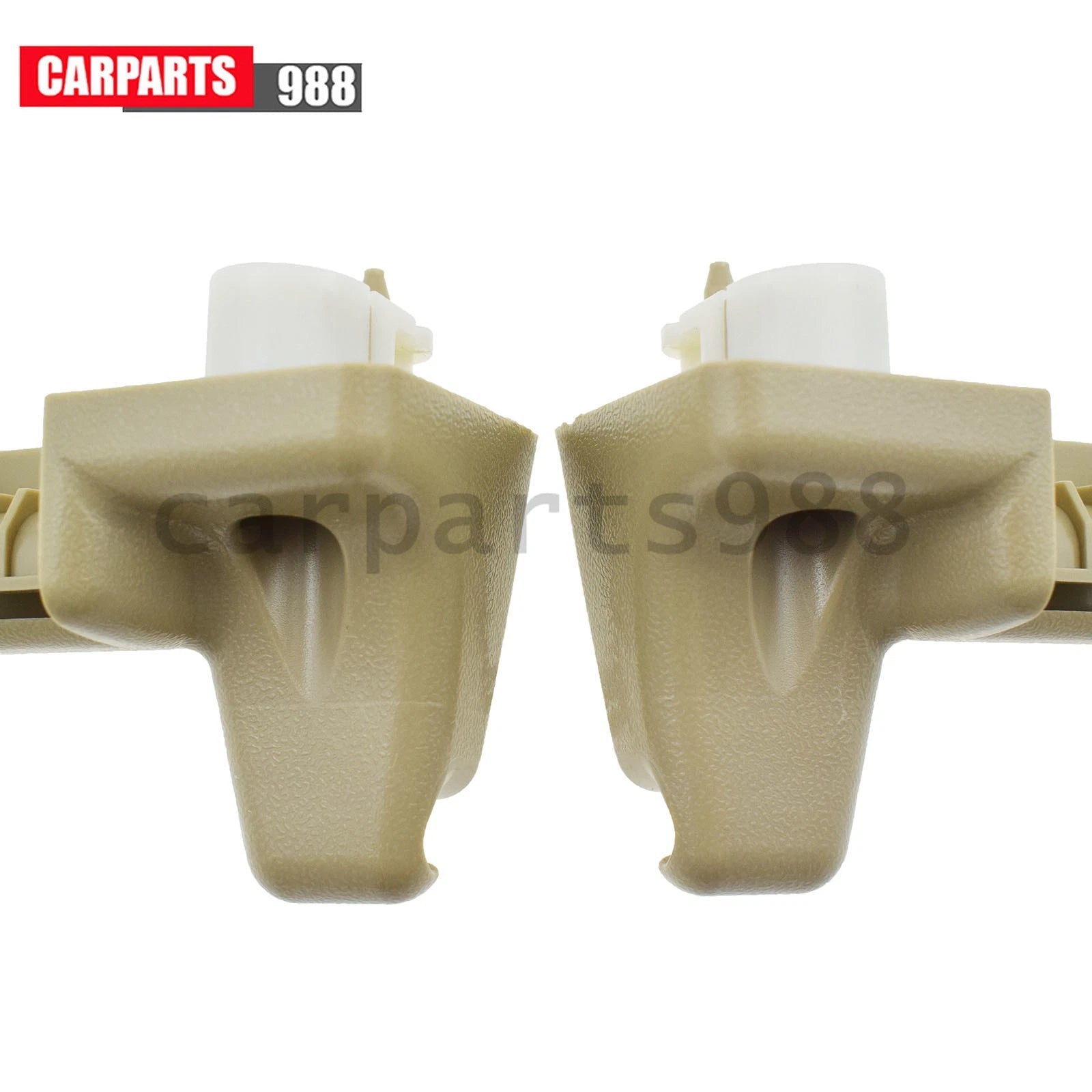 Left Right Sun Visor Retainer Clip Beige For Land Rover Range Rover L322 2003-12 6B93BC-57