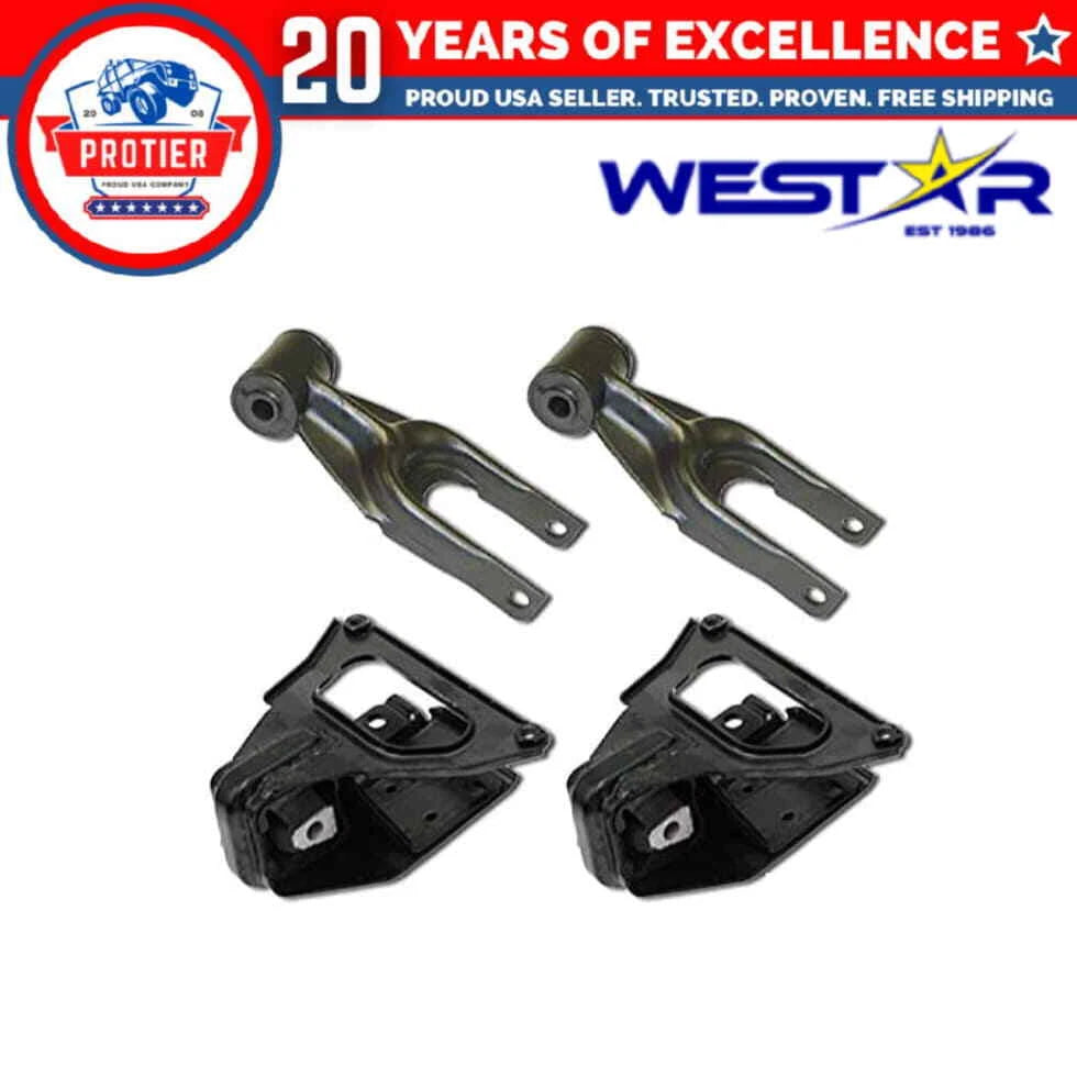 Fits 2000-2005 Chevrolet Impala/Monte Carlo 3.8L Bracket & Torque Mount 4PCS 6B93BC-57