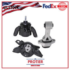 Engine & Trans Mount Set 3PCS for Hyundai Passenger Accent Veloster Kia Forte 6B93BC-57
