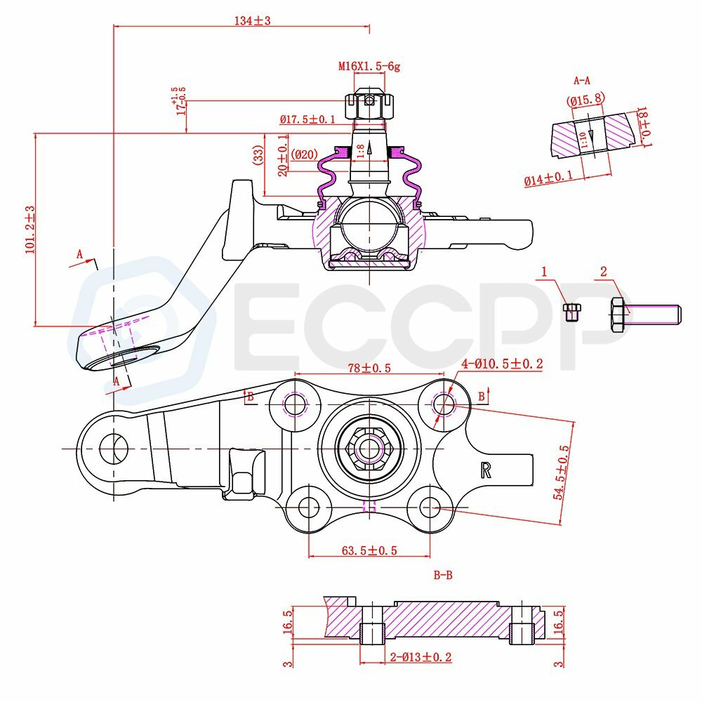 10x For 1996-2002 Toyota 4Runner Front Upper Ball Joints Sway Bar Links Tie Ends 6B93BC-57