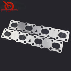 Exhaust Manifold Gasket 2PCS for Nissan Pathfinder 08-12 TITAN 04-15 14036-7S001 6B93BC-57