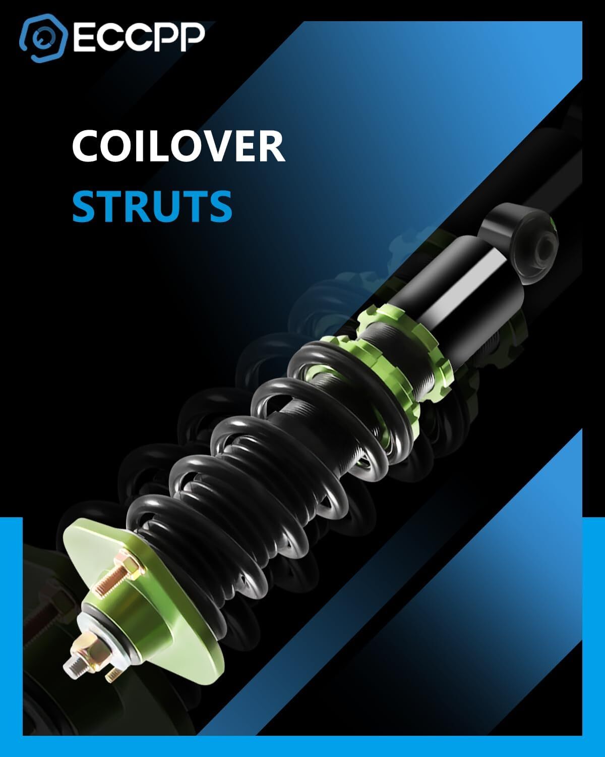 Coilovers Shock Absorber For 1990-2005 Mazda Miata MX5 NA NB Adjustable Height 6B93BC-57