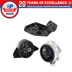 Fits 1995-1998 Nissan 200SX 2.0L Engine Motor & Trans Mount Set for AUTO 3PCS : 6B93BC-57