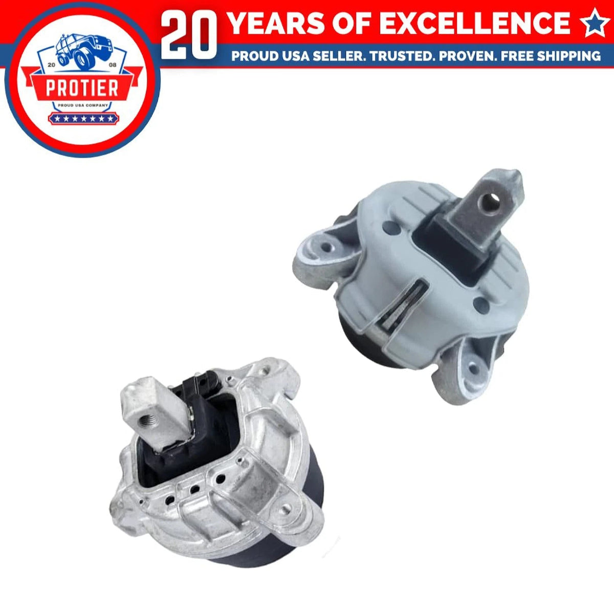Motor Mount Set 2pc fits BMW 740i 3.0L 11-12 6B93BC-57