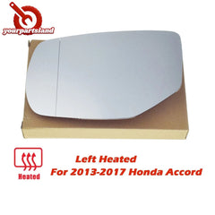 Left Driver Mirror Glass w/ Backing Plate Heated for Honda Accord 2013-2017 6B93BC-57