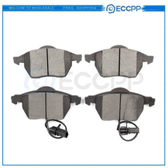 Front Ceramic Brake Pads Kit Fits  Audi A4 1999-2008 Audi A6 Vw Passat 1999-2004 6B93BC-57