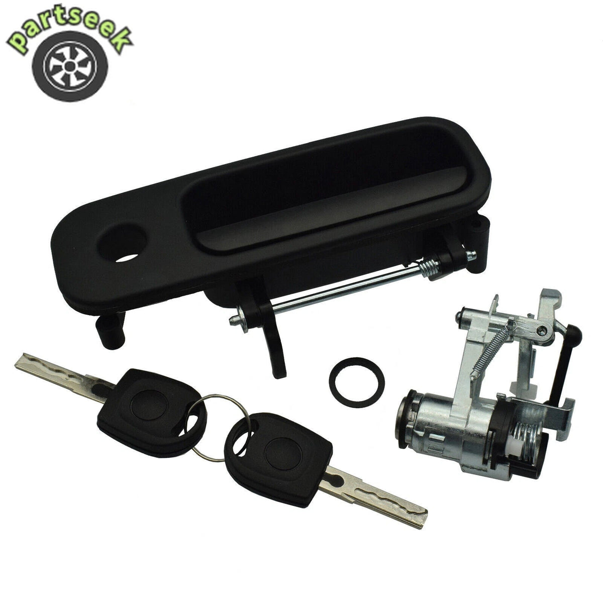 Tailgate Handle & Boot Lock Barrel 2 Keys for VW Golf Polo Lupo T5 Seat Arosa 6B93BC-57
