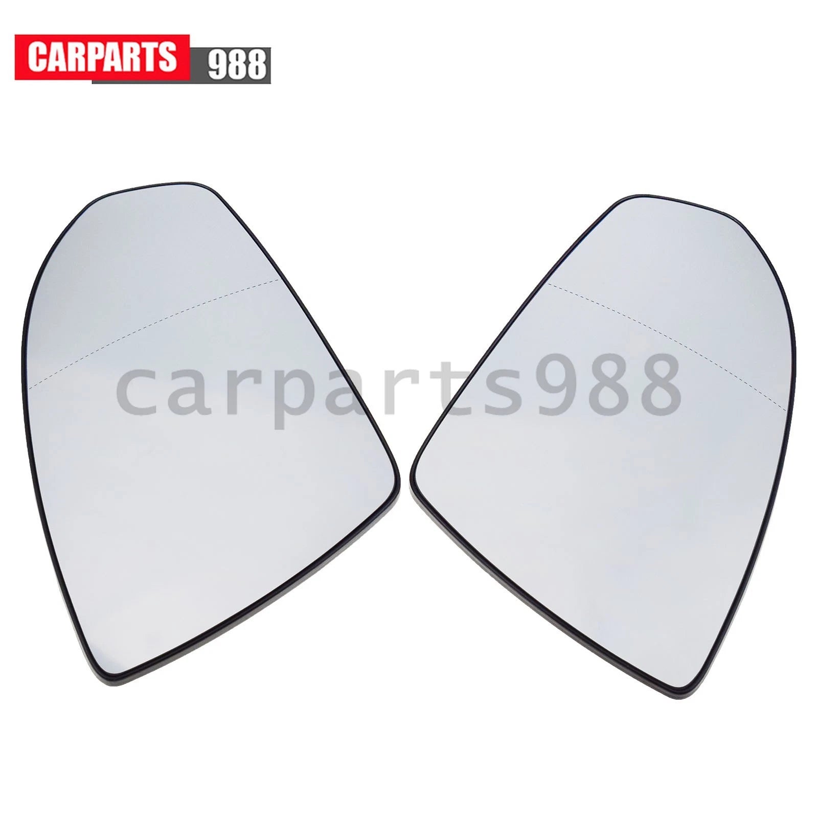 Left Right Rearview Mirror Glass Heated For Mercedes-Benz Smart fortwo 2017-2014 6B93BC-57