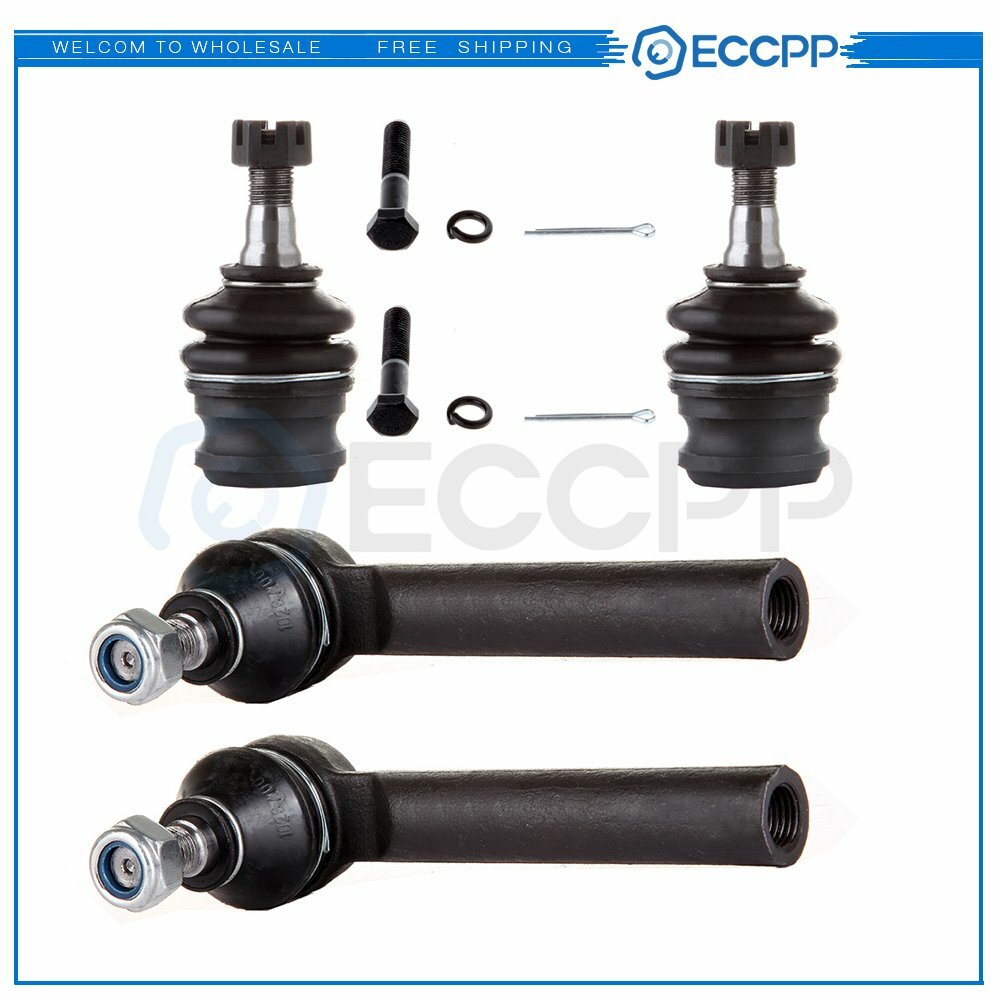 For 1998-2017 2018 Subaru Forester 4PCS Front Lower Ball Joints Outer Tie Rods 6B93BC-57