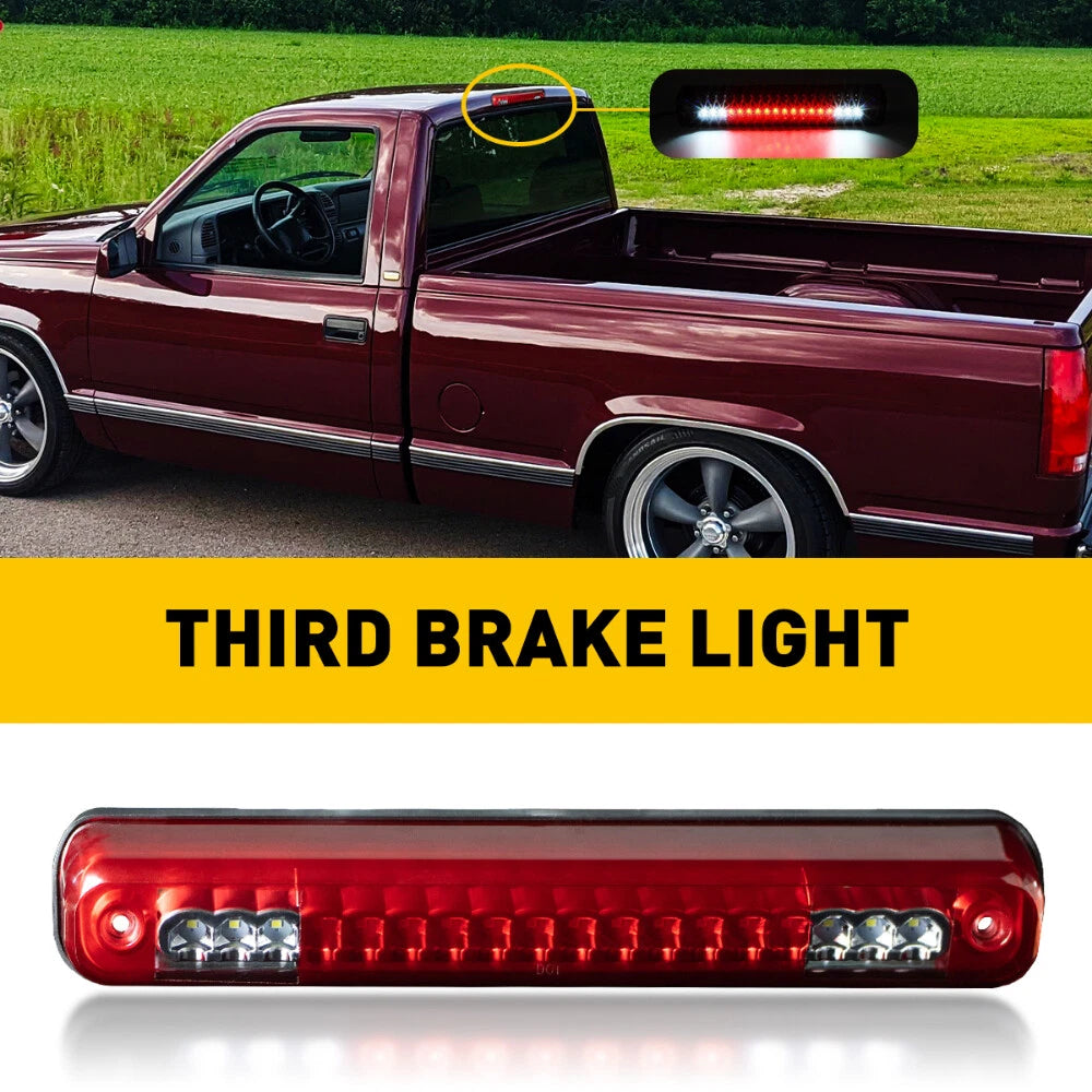 Smoked LED 3rd Brake Light Cargo Lamp for 88-98 Chevy Silverado GMC C1500 EOA 6B93BC-57