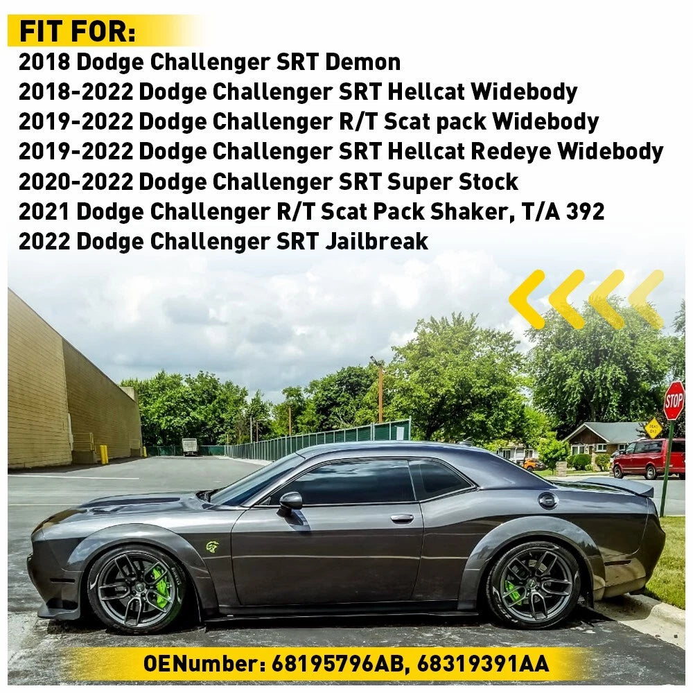 LED Bumper Side Marker Light For 2018-2022 Dodge Challenger SRT Hellcat Widebody 6B93BC-57