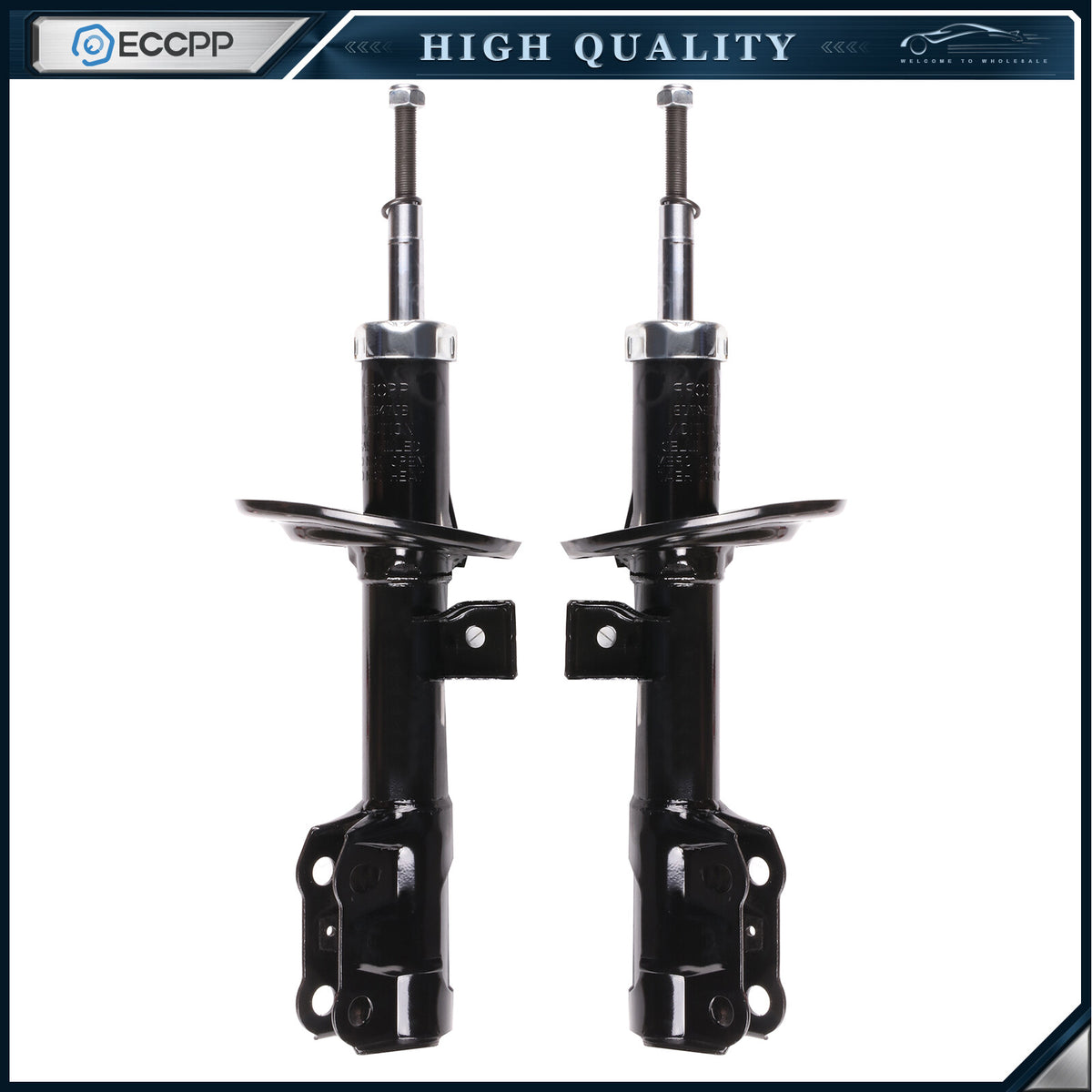 Front Pair Struts Shocks Absorber For 2007 2008 Honda Fit 72291 72290 Left Right