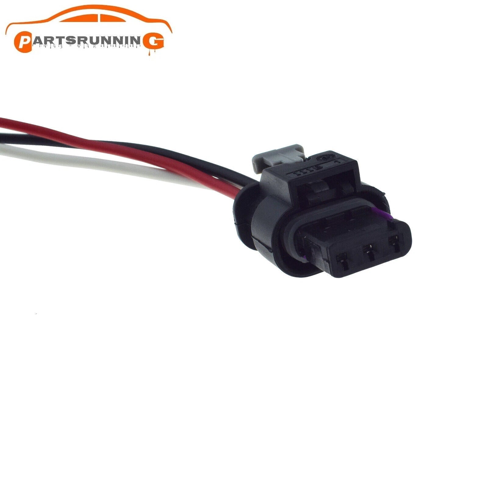 3C0973203 3Pins Flat Housing Connector Plug For VW Seat Audi A3 Q7 Skoda Octa 6B93BC-57