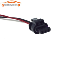 3C0973203 3Pins Flat Housing Connector Plug For VW Seat Audi A3 Q7 Skoda Octa 6B93BC-57