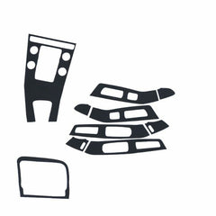 Interior Center Console Carbon Fiber Molding Sticker Decals For Volvo XC60