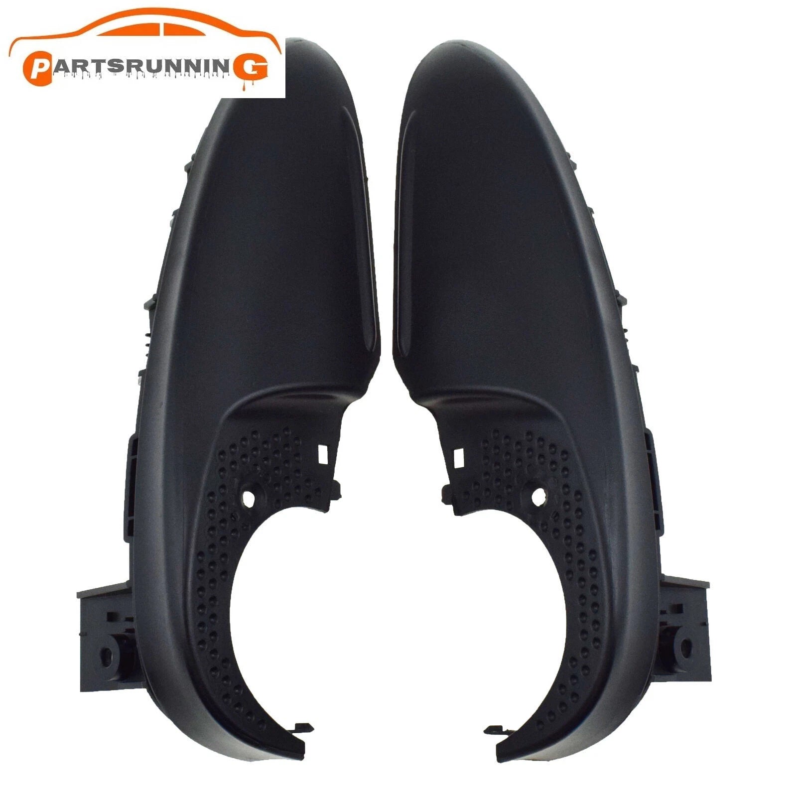 Front L & R Rearview Side Mirror Lower Cover For Mazda 3 Axela 2014 2015 2016 6B93BC-57