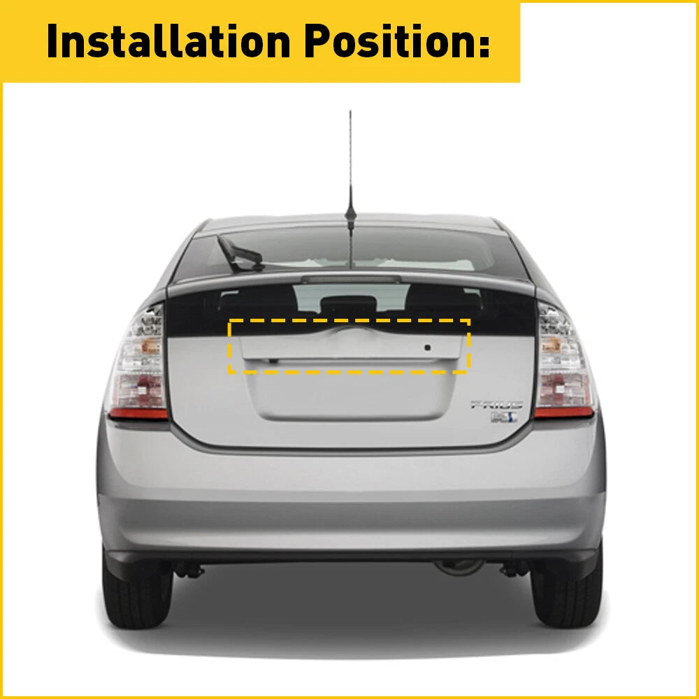 Rear Tailgate Liftgate Handle Garnish for 2004-2009 Toyota Prius 8S2 Chrome US 6B93BC-57