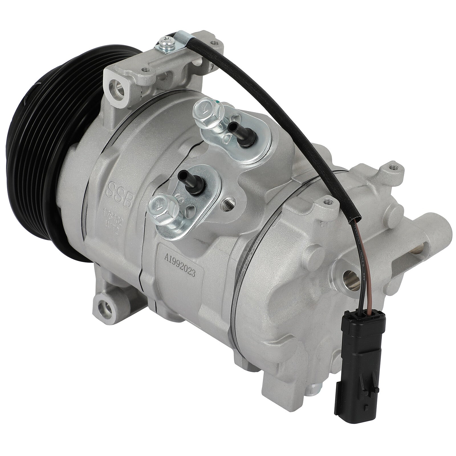 AC Compressor with Clutch For Jeep Grand Cherokee 2007-2010 3.0L 55116835AC 6B93BC-57