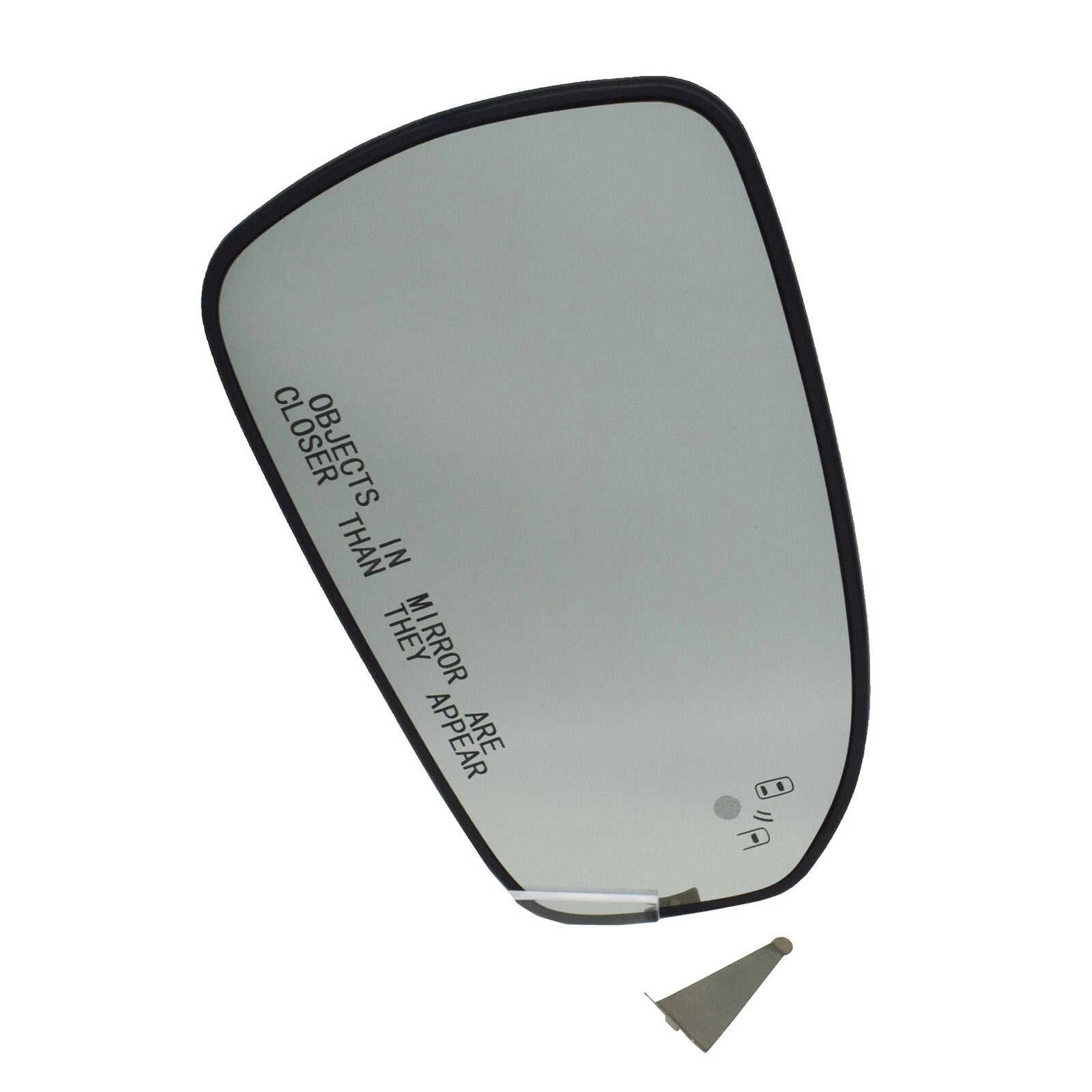 Right Heated Side View Mirror Glass W/ Blind Spot Monitor For Ford Fusion 13-20 6B93BC-57