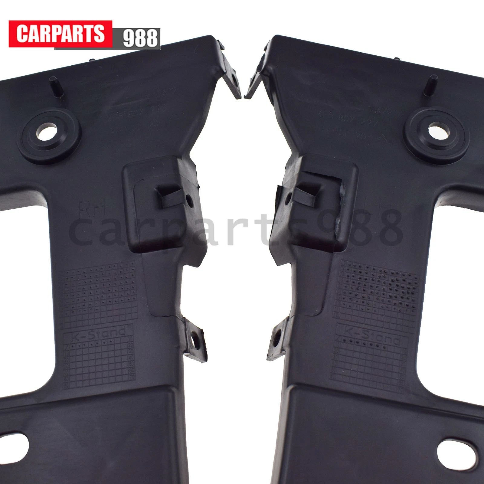 Front Left & Right Bumper Brackets Fit For Audi A6 Quattro 2005-2011 4F0807227 6B93BC-57
