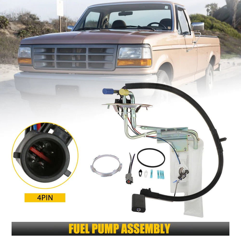 Fuel Pump for Ford F250 F150 F350 1992-1996 4.9L 5.8L 5.0L 7.5L 19 Gallon Tank 6B93BC-57