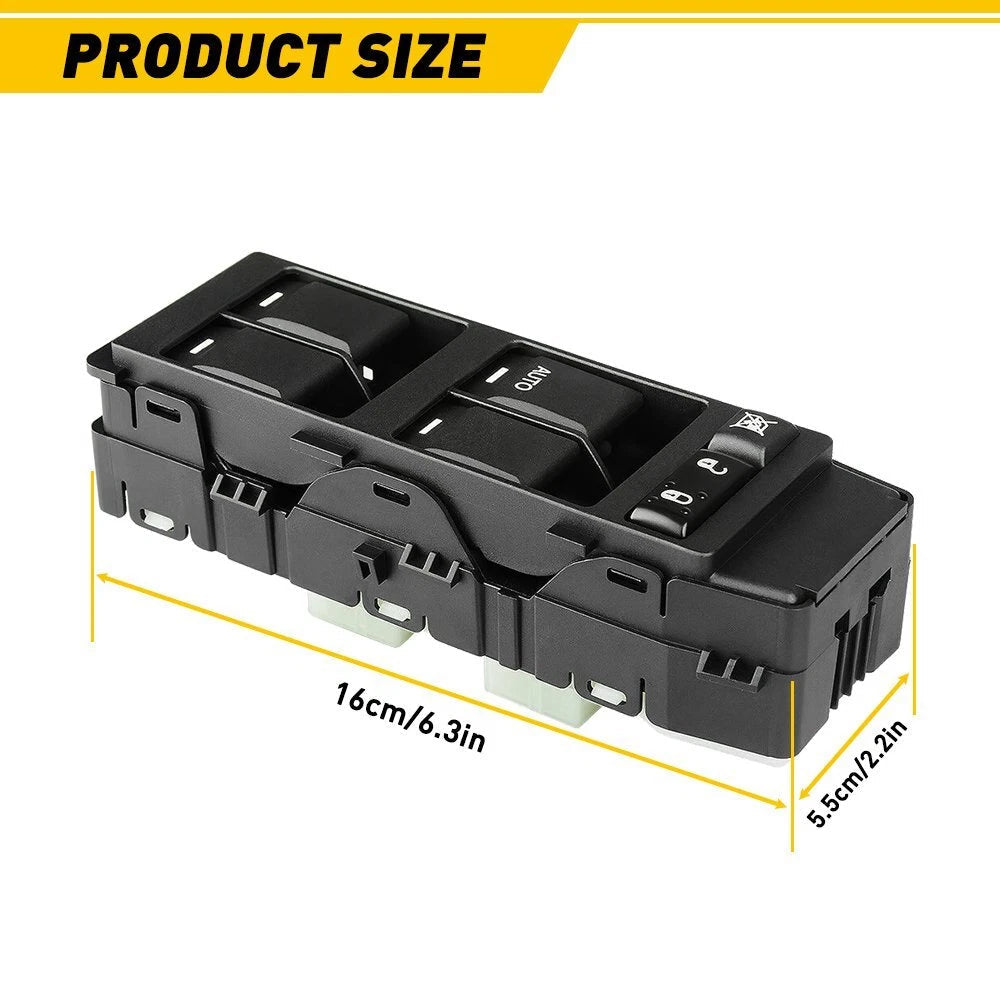 Master Power Window Door Switch 2011-2014 For Jeep Compass/Patriot Driver Side A 6B93BC-57